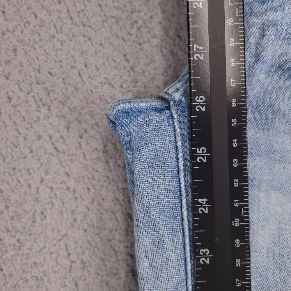 BKE Jeans 26 Stella Ankle Skinny Slim Fit Low Rise Distressed Light Wash